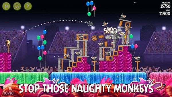 愤怒的小鸟里约大冒险最新版(Angry Birds) v2.6.13 安卓版3